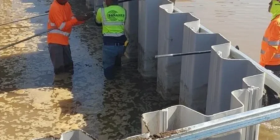 Illustrative image of Sheet pile wall design in Coventry