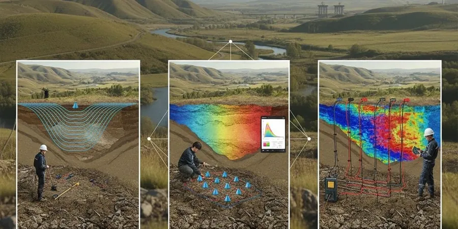 Illustrative image of Seismic tomography (refraction/reflection) in Coventry